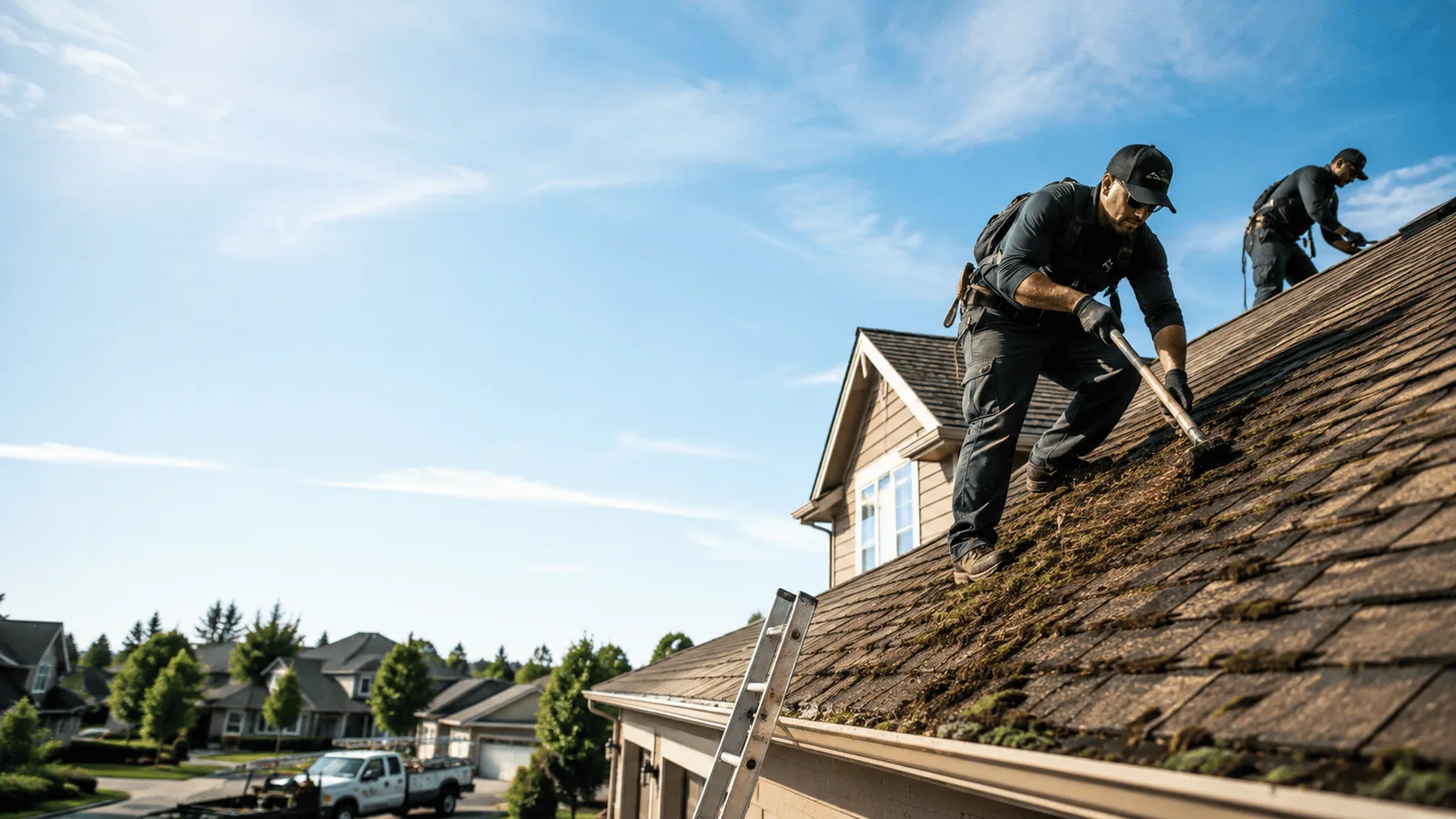 Roof Moss Removal in Sellersburg, IN near me